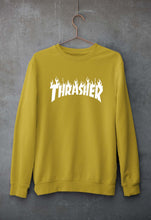Load image into Gallery viewer, Thrasher Unisex Sweatshirt for Men/Women-Mustard Yellow-Ektarfa.online
