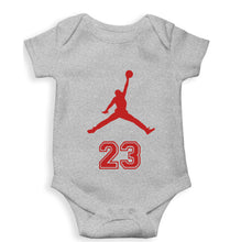 Load image into Gallery viewer, Michael Jordan Kids Romper For Baby Boy/Girl-Grey-Ektarfa.online
