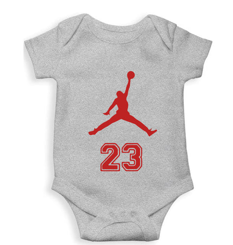 Michael Jordan Kids Romper For Baby Boy/Girl-Grey-Ektarfa.online