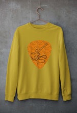 Load image into Gallery viewer, Guitar Unisex Sweatshirt for Men/Women-Mustard Yellow-Ektarfa.online
