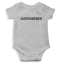 Load image into Gallery viewer, Justin Bieber Kids Romper For Baby Boy/Girl-0-5 Months(18 Inches)-Grey-Ektarfa.online
