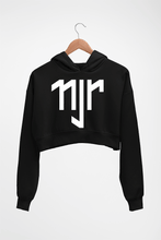 Load image into Gallery viewer, Neymar (NJR) Crop HOODIE FOR WOMEN-Black-Ektarfa.online
