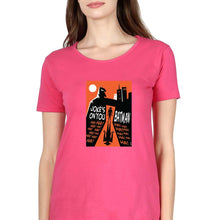 Load image into Gallery viewer, Batman T-Shirt for Women-Pink-Ektarfa.online
