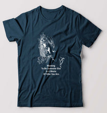 Load image into Gallery viewer, Kurt Cobain T-Shirt for Men-Petrol Blue-Ektarfa.online
