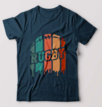 Load image into Gallery viewer, Rugby T-Shirt for Men-Petrol Blue-Ektarfa.online
