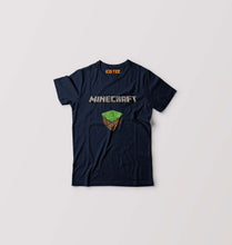Load image into Gallery viewer, Minecraft Kids T-Shirt for Boy/Girl-Navy Blue-Ektarfa.online
