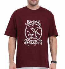 Load image into Gallery viewer, Black Sabbath Oversized T-Shirt for Men-Maroon-Ektarfa.online
