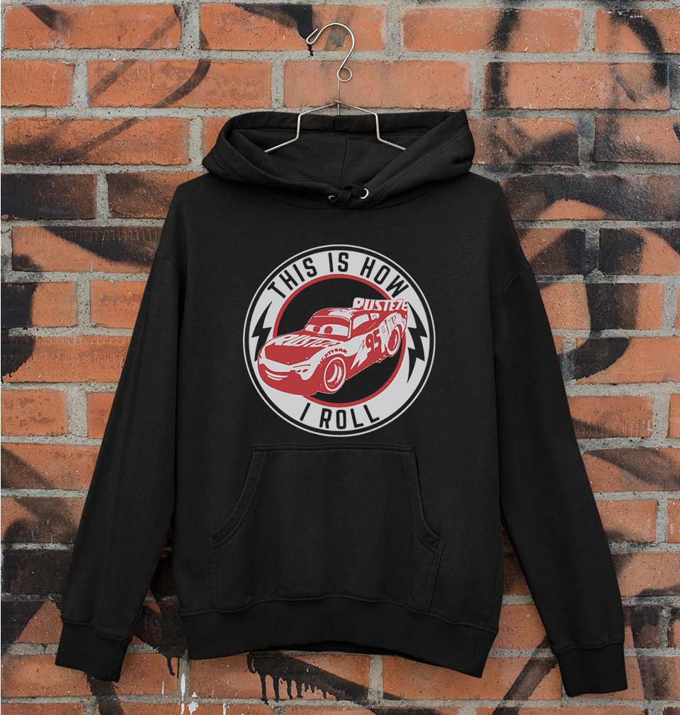 Lightning McQueen Unisex Hoodie for Men/Women-Black-Ektarfa.online