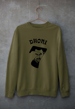 Load image into Gallery viewer, MS Dhoni (MSD) Unisex Sweatshirt for Men/Women-Olive Green-Ektarfa.online
