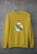 Load image into Gallery viewer, Real Madrid Unisex Sweatshirt for Men/Women-Mustard Yellow-Ektarfa.online
