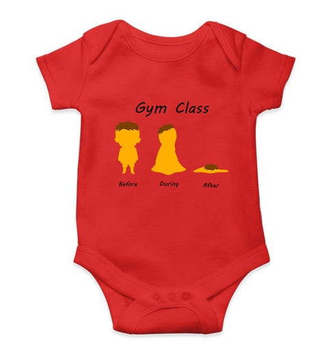Gym Funny Kids Romper For Baby Boy/Girl-Red-Ektarfa.online