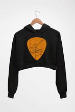 Load image into Gallery viewer, Guitar Crop HOODIE FOR WOMEN-Black-Ektarfa.online

