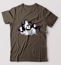 Load image into Gallery viewer, Penguins of Madagascar T-Shirt for Men-Olive Green-Ektarfa.online

