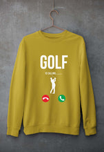 Load image into Gallery viewer, Golf Unisex Sweatshirt for Men/Women-Mustard Yellow-Ektarfa.online
