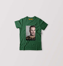 Load image into Gallery viewer, Shane Warne Kids T-Shirt for Boy/Girl-Dark Green-Ektarfa.online

