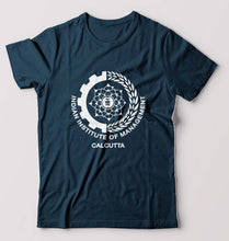 Load image into Gallery viewer, IIM Calcutta T-Shirt for Men-Petrol Blue-Ektarfa.online
