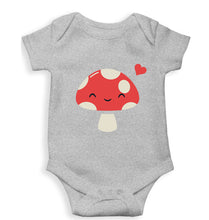 Load image into Gallery viewer, Mushroom Kids Romper For Baby Boy/Girl-0-5 Months(18 Inches)-Grey-Ektarfa.online
