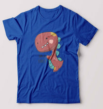 Load image into Gallery viewer, Dinosaur TRex T-Shirt for Men-Royal Blue-Ektarfa.online
