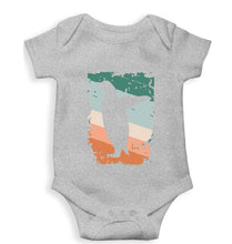 Load image into Gallery viewer, Penguin Kids Romper For Baby Boy/Girl-0-5 Months(18 Inches)-Grey-Ektarfa.online
