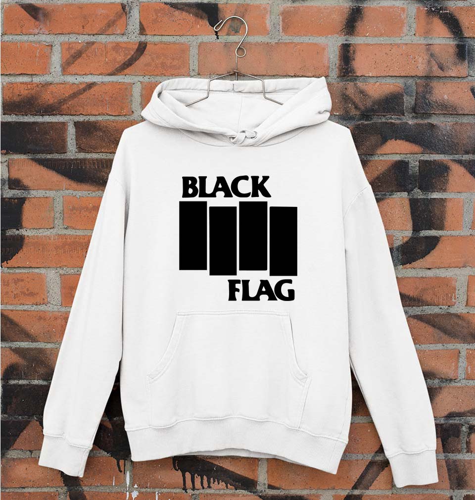 Black Flag Unisex Hoodie for Men/Women-White-Ektarfa.online