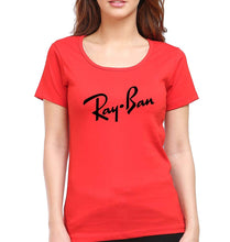 Load image into Gallery viewer, Ray-Ban T-Shirt for Women-Red-Ektarfa.online
