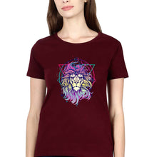 Load image into Gallery viewer, Psychedelic Lion T-Shirt for Women-Ektarfa.online
