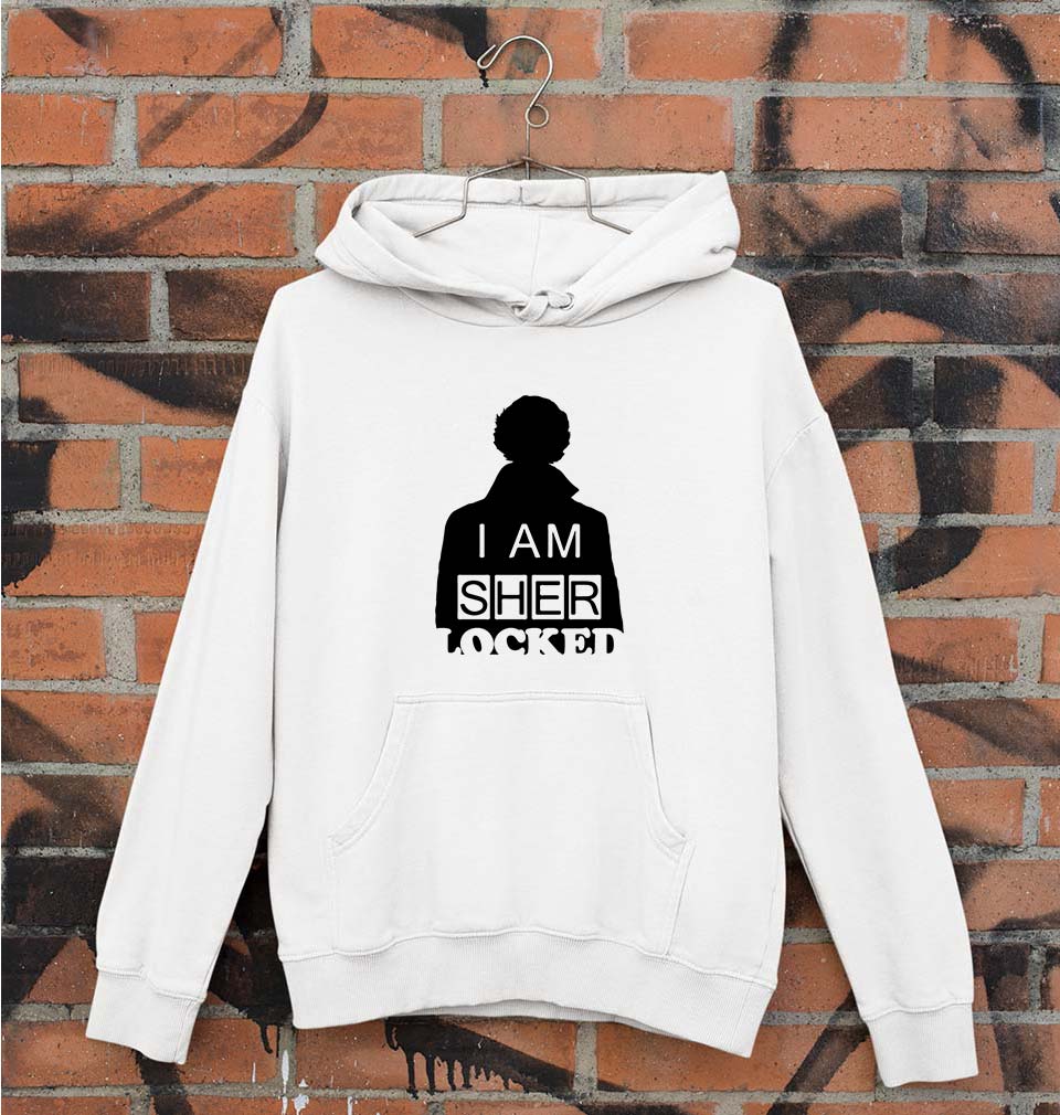 Sherlock Unisex Hoodie for Men/Women-White-Ektarfa.online