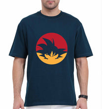 Load image into Gallery viewer, Dragon Ball Z Oversized T-Shirt for Men-Petrol Blue-Ektarfa.online

