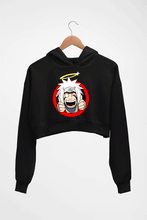Load image into Gallery viewer, Jiraiya Crop HOODIE FOR WOMEN-Black-Ektarfa.online
