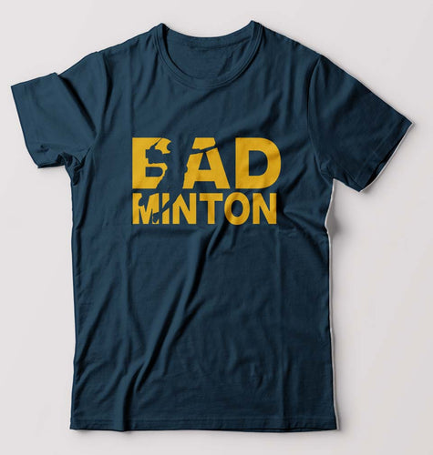Badminton T-Shirt for Men-Petrol Blue-Ektarfa.online