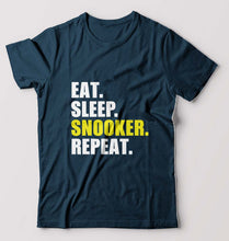 Load image into Gallery viewer, Snooker T-Shirt for Men-Petrol Blue-Ektarfa.online
