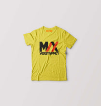 Load image into Gallery viewer, Max Verstappen Kids T-Shirt for Boy/Girl-Yellow-Ektarfa.online
