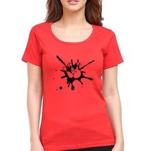 Load image into Gallery viewer, Bowling T-Shirt for Women-Red-Ektarfa.online
