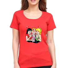 Load image into Gallery viewer, Archie T-Shirt for Women-Red-Ektarfa.online
