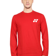 Load image into Gallery viewer, Yonex Full Sleeves T-Shirt for Men-Red-Ektarfa.online
