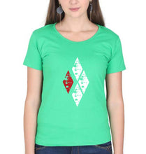 Load image into Gallery viewer, Harley Quinn T-Shirt for Women-Flag Green-Ektarfa.online
