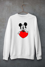 Load image into Gallery viewer, Mickey Mouse Unisex Sweatshirt for Men/Women-White-Ektarfa.online
