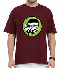 Load image into Gallery viewer, Rafael Nadal (RAFA) Oversized T-Shirt for Men-Maroon-Ektarfa.online
