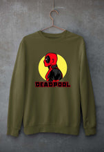 Load image into Gallery viewer, Deadpool Superhero Unisex Sweatshirt for Men/Women-Olive Green-Ektarfa.online
