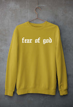 Load image into Gallery viewer, Fear of God Unisex Sweatshirt for Men/Women-Mustard Yellow-Ektarfa.online
