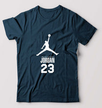 Load image into Gallery viewer, Michael Jordan T-Shirt for Men-Petrol Blue-Ektarfa.online
