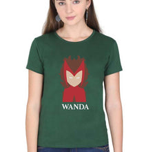 Load image into Gallery viewer, Wanda T-Shirt for Women-Dark Green-Ektarfa.online
