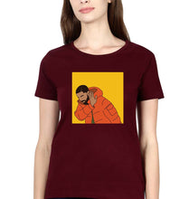 Load image into Gallery viewer, Drake T-Shirt for Women-Maroon-Ektarfa.online
