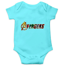 Load image into Gallery viewer, Avengers Kids Romper Kids Romper For Baby Boy/Girl-0-5 Months(18 Inches)-Sky Blue-Ektarfa.online
