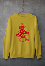 Load image into Gallery viewer, Mushroom Unisex Sweatshirt for Men/Women-Mustard yellow-Ektarfa.online

