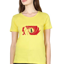Load image into Gallery viewer, James Bond 007 T-Shirt for Womena-Yellow-Ektarfa.online
