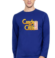 Load image into Gallery viewer, Candy Crush Full Sleeves T-Shirt for Men-Royal Blue-Ektarfa.online
