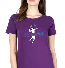 Load image into Gallery viewer, Badminton T-Shirt for Women-Purple-Ektarfa.online
