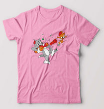 Load image into Gallery viewer, Tom and Jerry T-Shirt for Men-Light Baby Pink-Ektarfa.online
