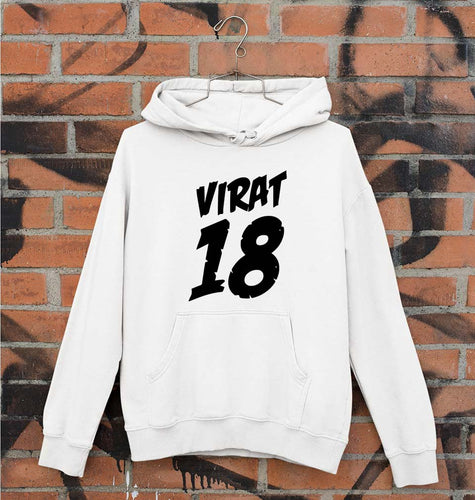 Virat Kohli Unisex Hoodie for Men/Women-White-Ektarfa.online